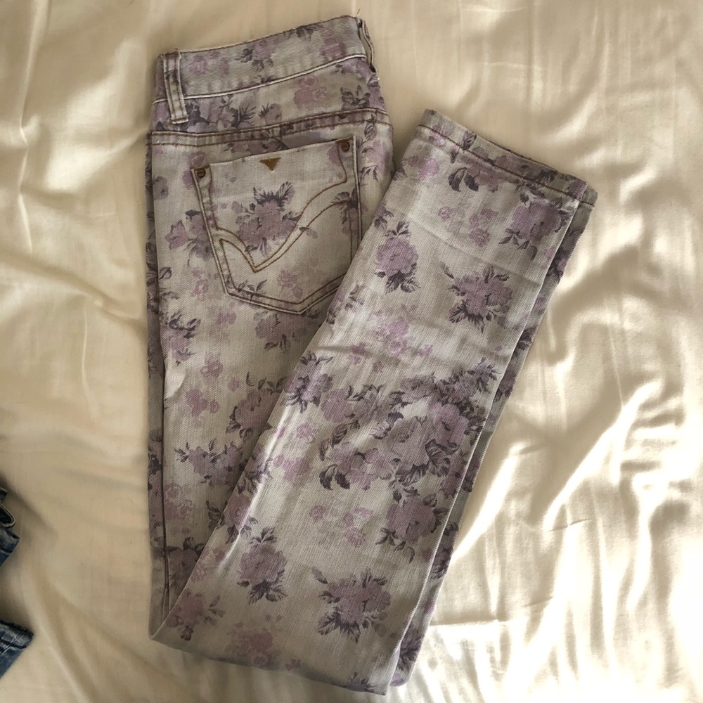 Only floral jeans
